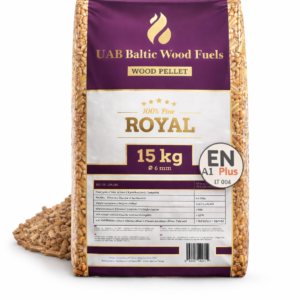 Royal Pine Wood Pellets – A1 Certified